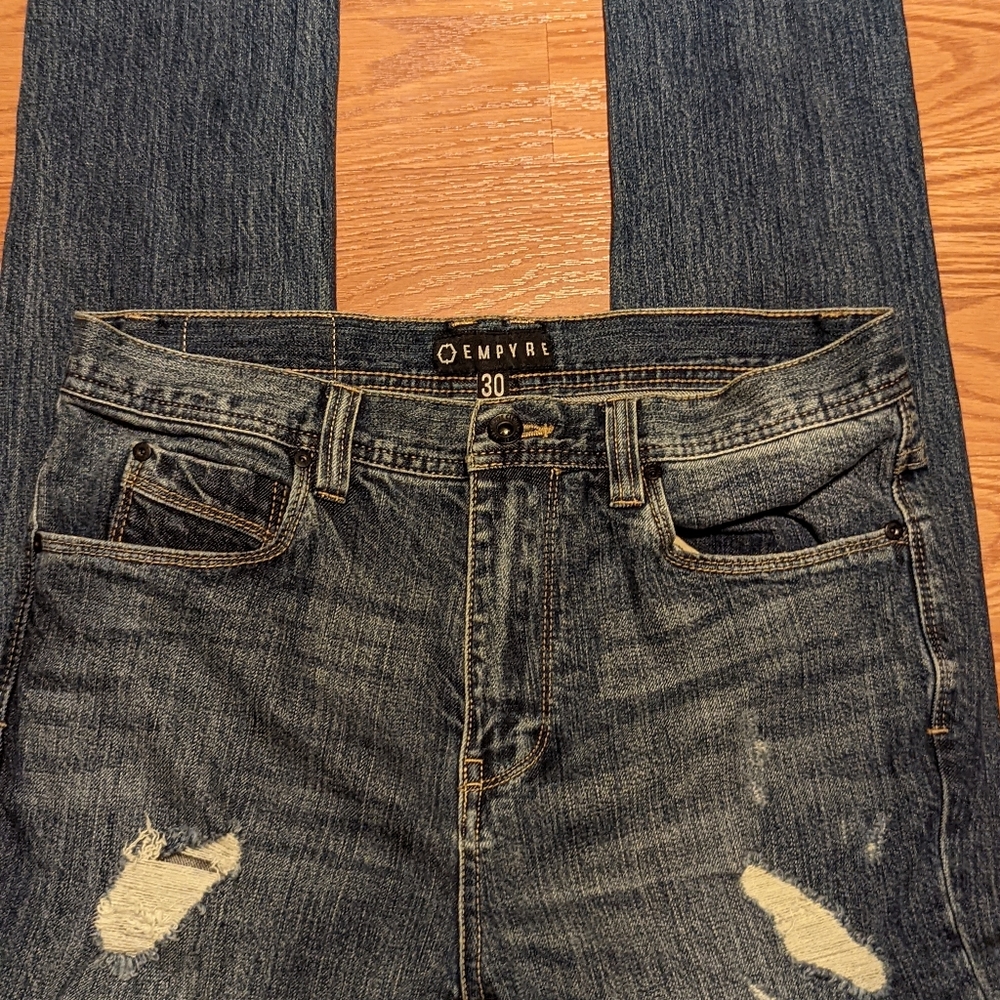 EMPYRE distressed jeans, size 30 - Picture 2 of 5
